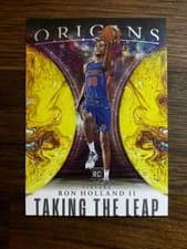 2024-25 Panini Origins Taking the Leap Set Ron Holland II #8 card