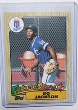 1987 Topps Base Set Bo Jackson #170 card