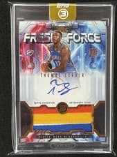 2025-26 Topps 3 Fresh Force Relic Autos Thomas Sorber #FFR-TS card