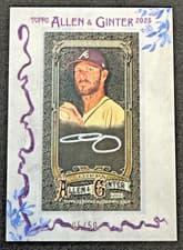 2025 Topps Allen & Ginter Framed Mini Autographs (Baseball) Chris Sale #MA-CSA card