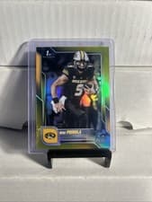 2025 Bowman University Chrome Base Set Beau Pribula #62 card