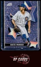 2025 Topps Cosmic Chrome StarFractor Shota Imanaga #SF-57 card