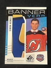 2025-26 SP Game Used NHL Draft Banner Year Relics Simon Nemec #BYD-SN card