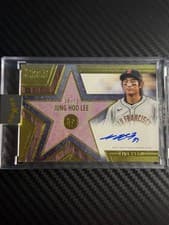 2025 Topps Five Star Stars and Stitches Autographs Jung Hoo Lee #SS-JHL card
