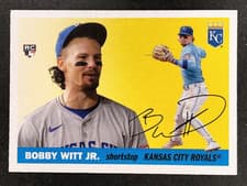 2025 Topps Heritage Heritage 25th Anniversary Bobby Witt Jr. #H25-4