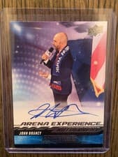 2024-25 Upper Deck Credentials Arena Experience Autographs John Brancy #AE-BR card