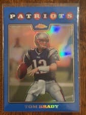 2008 Topps Chrome Tom Brady #TC3