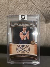 2025-26 Topps Marks of Excellence Christian Braun #ME-CB card