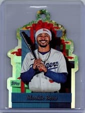 2025 Topps Holiday Die-Cut Ornaments Mookie Betts #PO-11 card