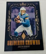 2024 Panini Phoenix Gridiron Crowns Justin Herbert #GC-JHT card