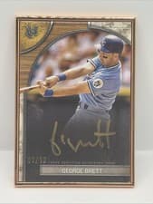 2025 Topps Museum Collection Museum Framed Autographs George Brett #FMA-GB card