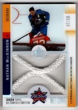 2024-25 SP Game Used 2024 All Star Skills Net Cord Relics Nathan MacKinnon #ASN-NM card