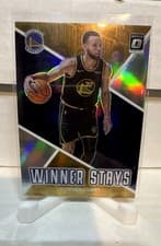 2022 Panini Donruss Optic Winner Stays Stephen Curry #18 card