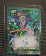 2025 Topps Cosmic Chrome Cosmic Chrome Autographs Kevin Alcántara #CCA-KA card