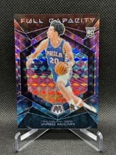 Jared McCain 2024-25 Panini Mosaic Full Capacity card