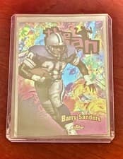 2024 Finest The Man Barry Sanders #TM-15 card