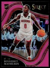 Bennedict Mathurin 2022 Panini Chronicles Draft Picks Select card