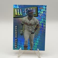 2025 Topps Chrome Logofractor Edition All-Etch Bryce Harper #CAE-7 card