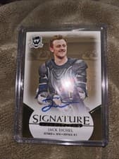 Jack Eichel 2018 Upper Deck the Cup Signature Renditions card