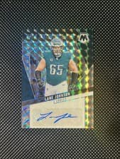 2025 Panini Mosaic In Focus Signatures Lane Johnson #IFS-LJN card