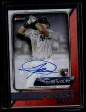 2024 Finest Rookies Autographs Jasson Domínguez #FR-JD card