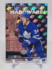 2025-26 SPx Holo'd Hardware Auston Matthews #HHC-AM card