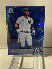 Jasson Dominguez 2022 Bowman Draft Chrome card