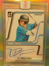 2025 Donruss Next Day Autographs PJ Morlando #ND-PM card