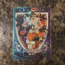 2025 Panini Rookies & Stars Crusade Bo Nix #28 card