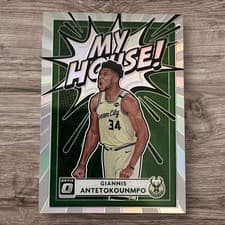 Giannis Antetokounmpo 2020 Panini Donruss Optic My House card