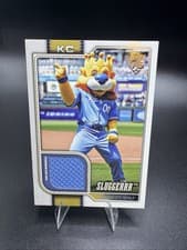 2026 Topps Mascots Relics Sluggerrr #MAS-SLG card