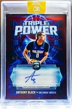 2025-26 Topps 3 Triple Power Autos Anthony Black #TP-AB card