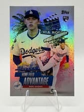 2025 Topps Update Home Field Advantage Roki Sasaki #HA-41 card