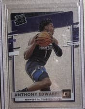 2021 2020 Panini Clearly Donruss Anthony Edwards #96