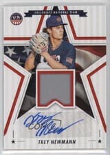 2025 Panini Stars & Stripes Signature Materials Trey Newmann #SSM-TN card