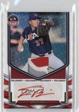 2025 Panini Stars & Stripes Collegiate National Team Signatures Tucker Biven #NTS-TB card