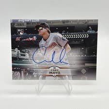2025 Stadium Club Chrome Autographs Coby Mayo #SCCA-CM card