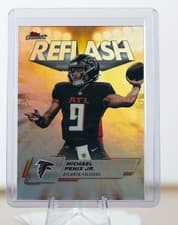 2025 Finest Reflash Michael Penix Jr. #RF-1 card