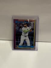 2025 Topps Update 1990 Topps Chrome Baseball Edgar Quero #U90C-81 card