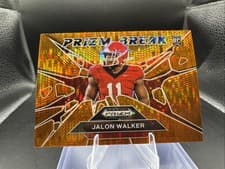 2025 Panini Prizm Draft Picks Prizm Break Jalon Walker #14 card