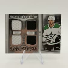 2024-25 Upper Deck The Cup Foundations Quad Jersey Mavrik Bourque #F-MB card