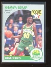 Shawn Kemp 1990-91 Hoops Base Set card