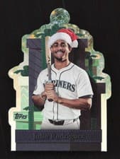 2025 Topps Holiday Die-Cut Ornaments Julio Rodríguez #PO-18 card