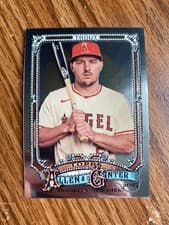 2025 Topps Allen & Ginter Chrome Mike Trout #100 card