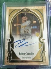 2026 Topps Tier One Tier One Talent Autographs Bubba Chandler #T1TA-BCH card