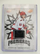 2024-25 Upper Deck Ice Ice Premieres Jersey Jackson Blake #IPJ-36 card
