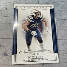 Joey Bosa 2018 National Treasures card