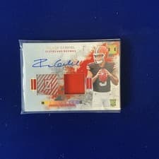 2025 Panini Impeccable Rookie Patch Autos Dillon Gabriel #18 card