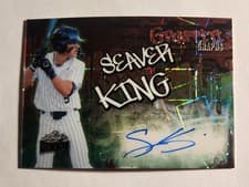 2024 Leaf Metal Graffiti Graphs Seaver King #GG-SK1 card
