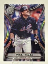 2025 Topps Tribute Base Set Mike Piazza #72 card